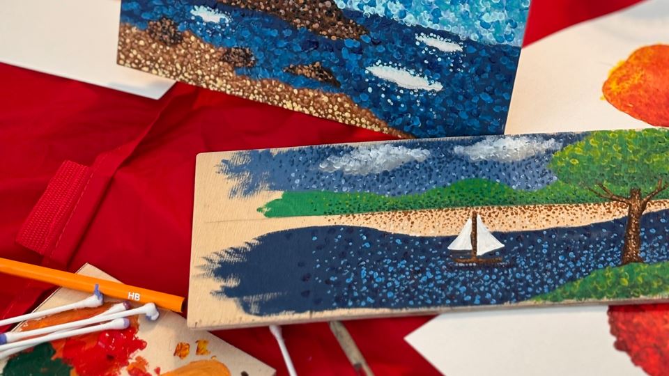 🎨 Målningsworkshop på Canvas! 🖌️