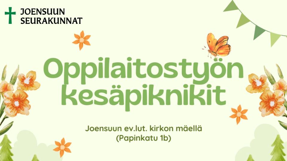 Sommarpiknick för studentarbete 24.6.