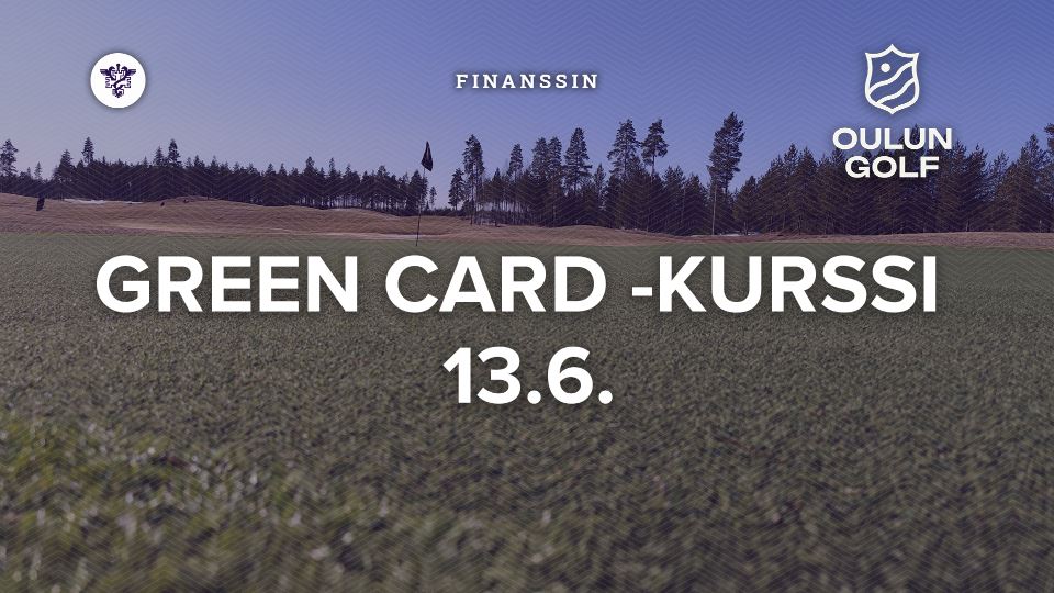 Finanssin Green Card-kurs