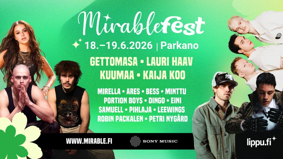 SAMMAKKO x Mirable Fest 18.-19.6.2026