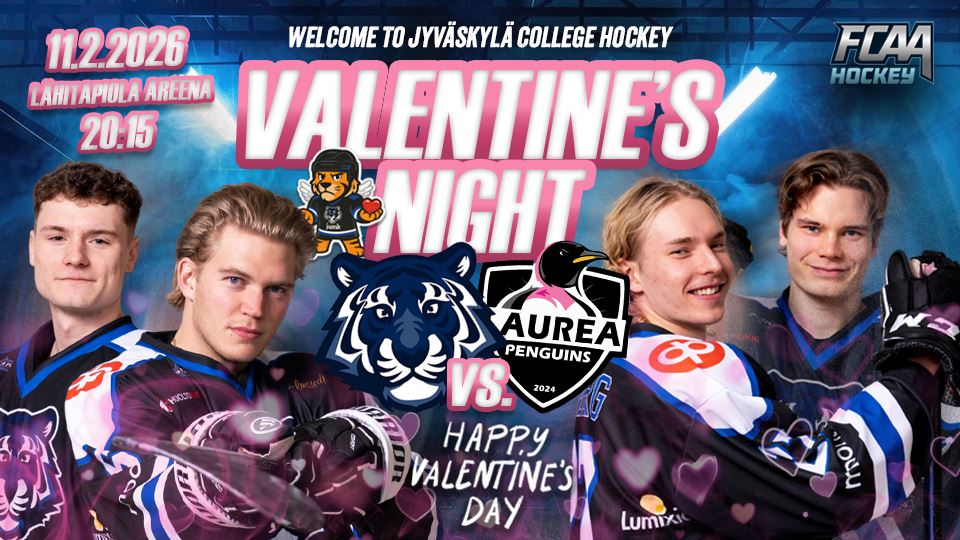 Jamk Tigers vs Laurea Penguins -ottelu / FCAA Hockey