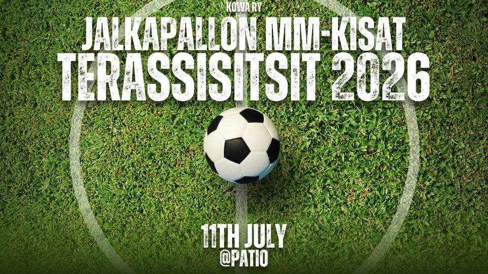 Terassisitsit 2026 - Fotball-VM