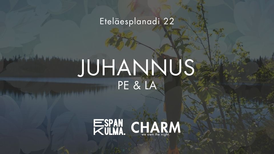 CHARM | MIDSUMMER | FRI & SAT 19.6 - 20.6 — Charm Helsinki, Helsingfors