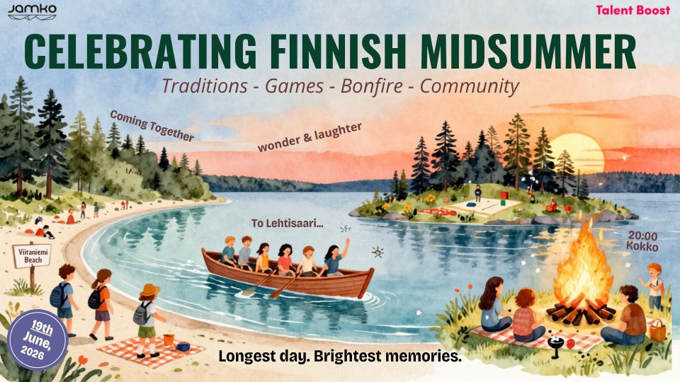 Firande av finsk midsommar