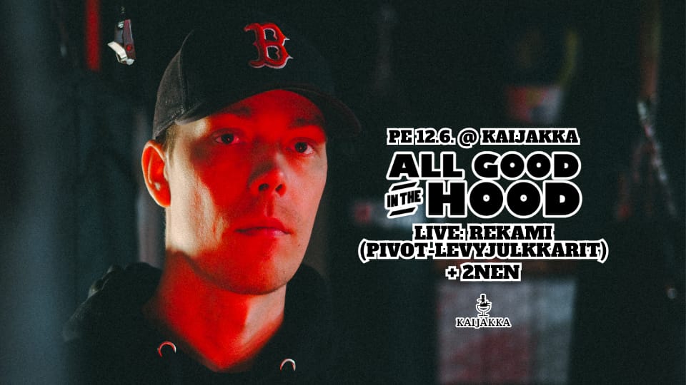 ALL GOOD IN THE HOOD LIVE: REKAMI LEVYJULKKARIT / 2NEN